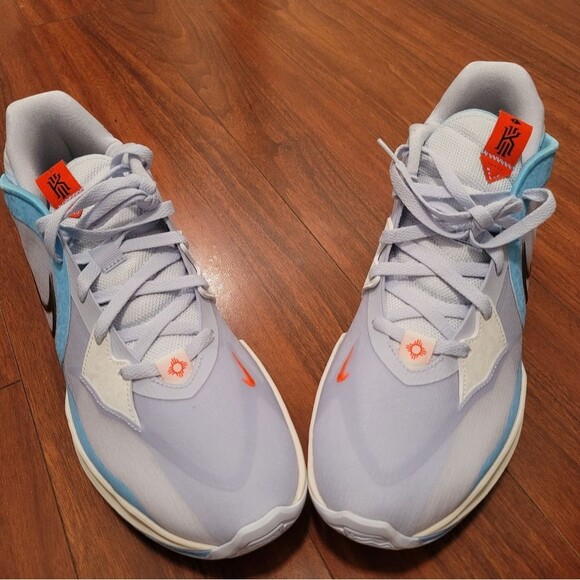 Nike Kyrie Low 5 Basketball Shoes Mens 14 Blue Chill Football Grey DJ6012-003 main image 4